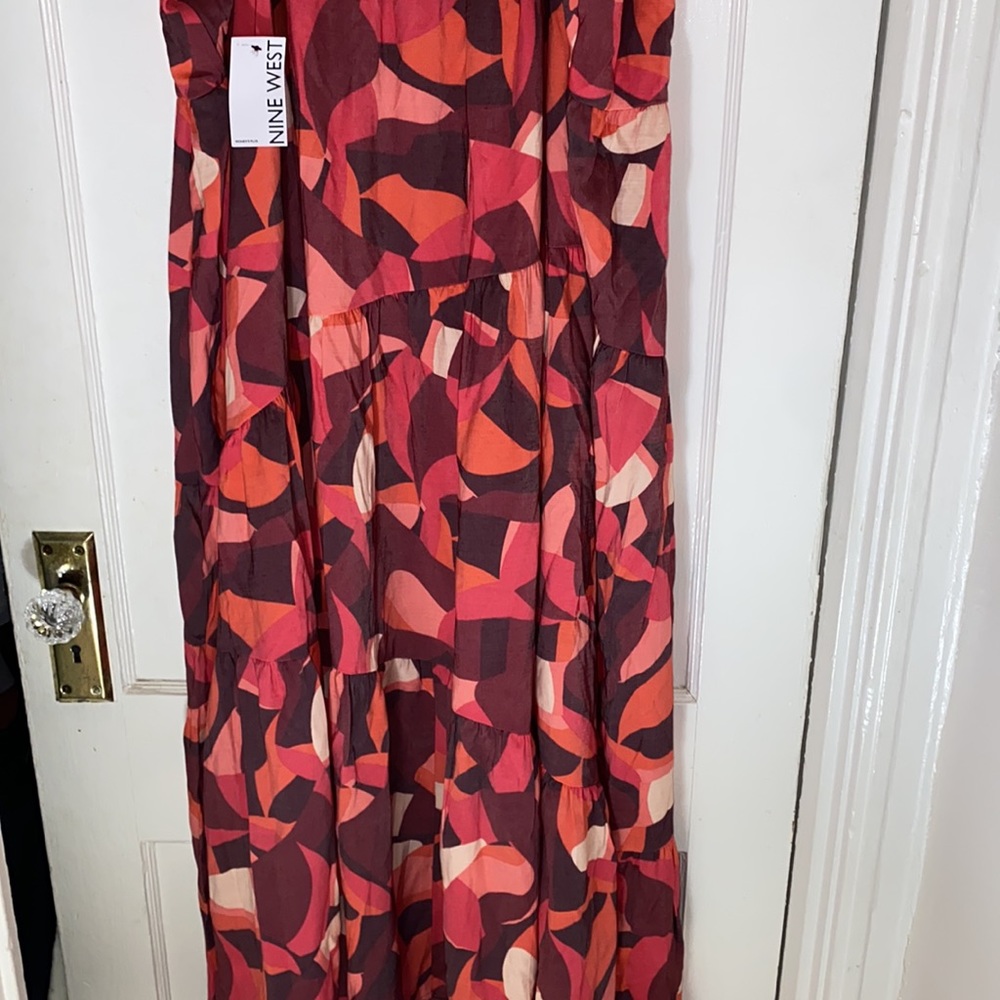 NWT Nine West June Bold Maxis Dress - Picture 7 of 10